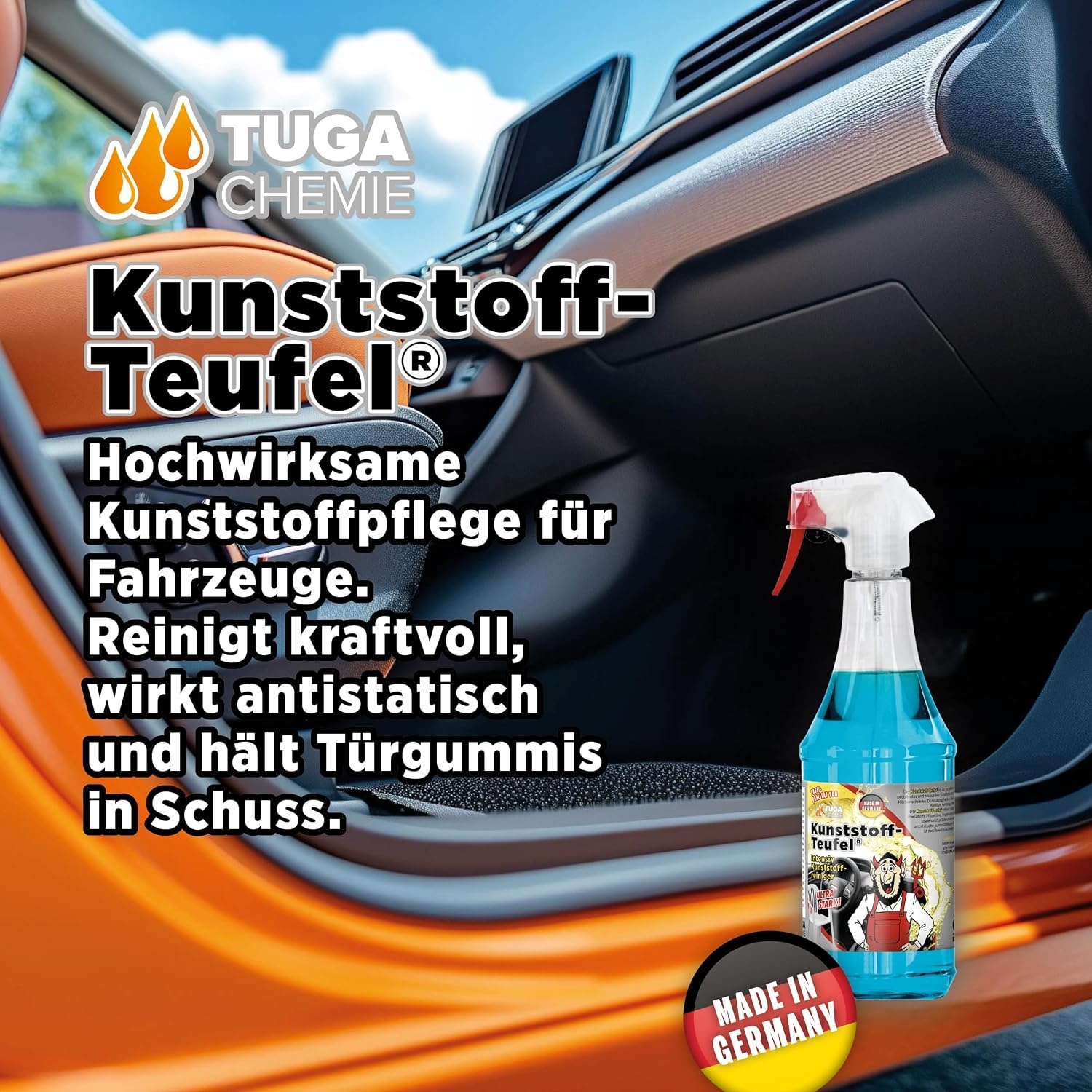 image:imageTUGA Chemie Kunststoff Teufel 1000 mL Sprhflasche5000mL