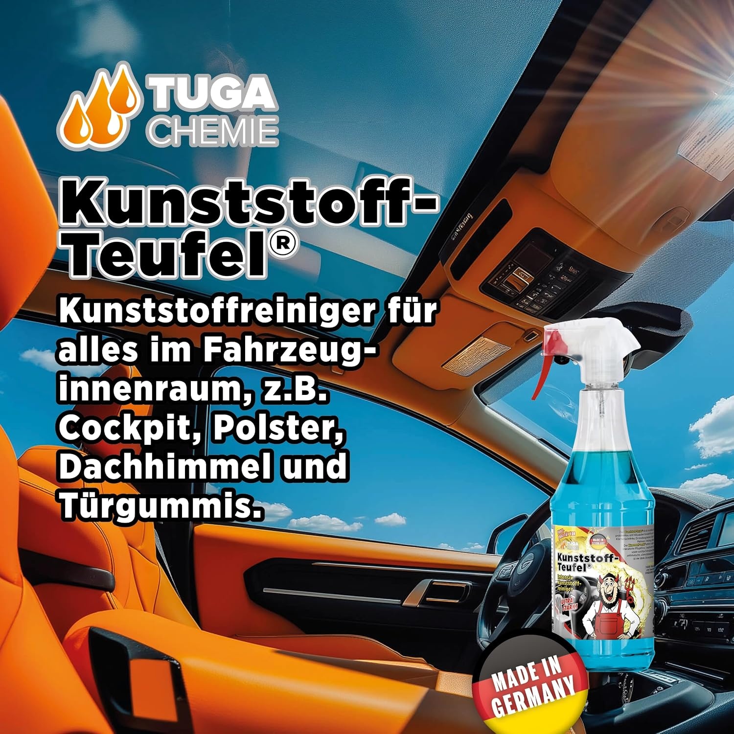 image:imageTUGA Chemie Kunststoff Teufel 1000 mL Sprhflasche5000mL