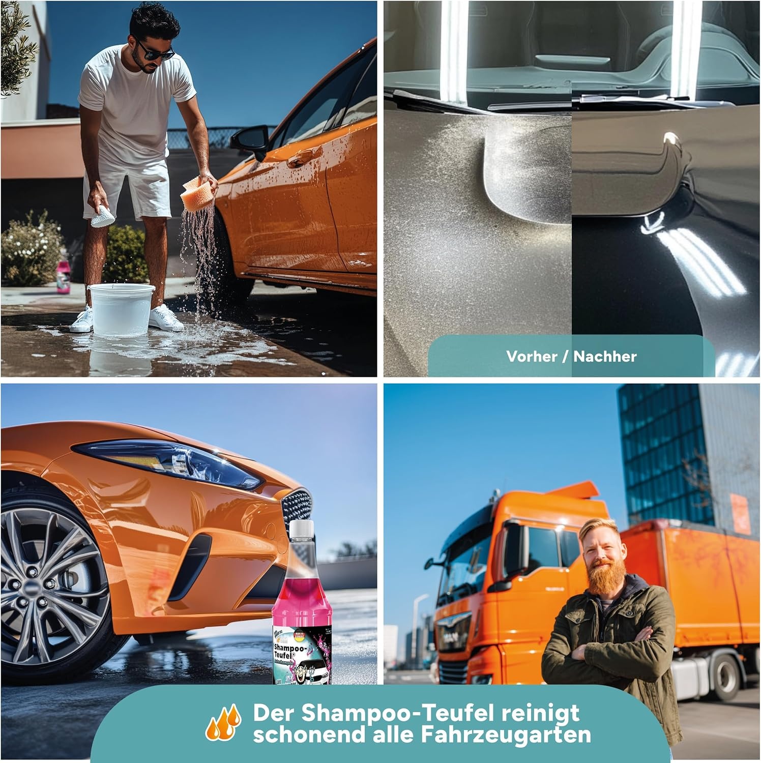 image:imageTUGA Chemie ShampooTeufel Autoshampoo Konzentrat Lackschonend 5L Kanister