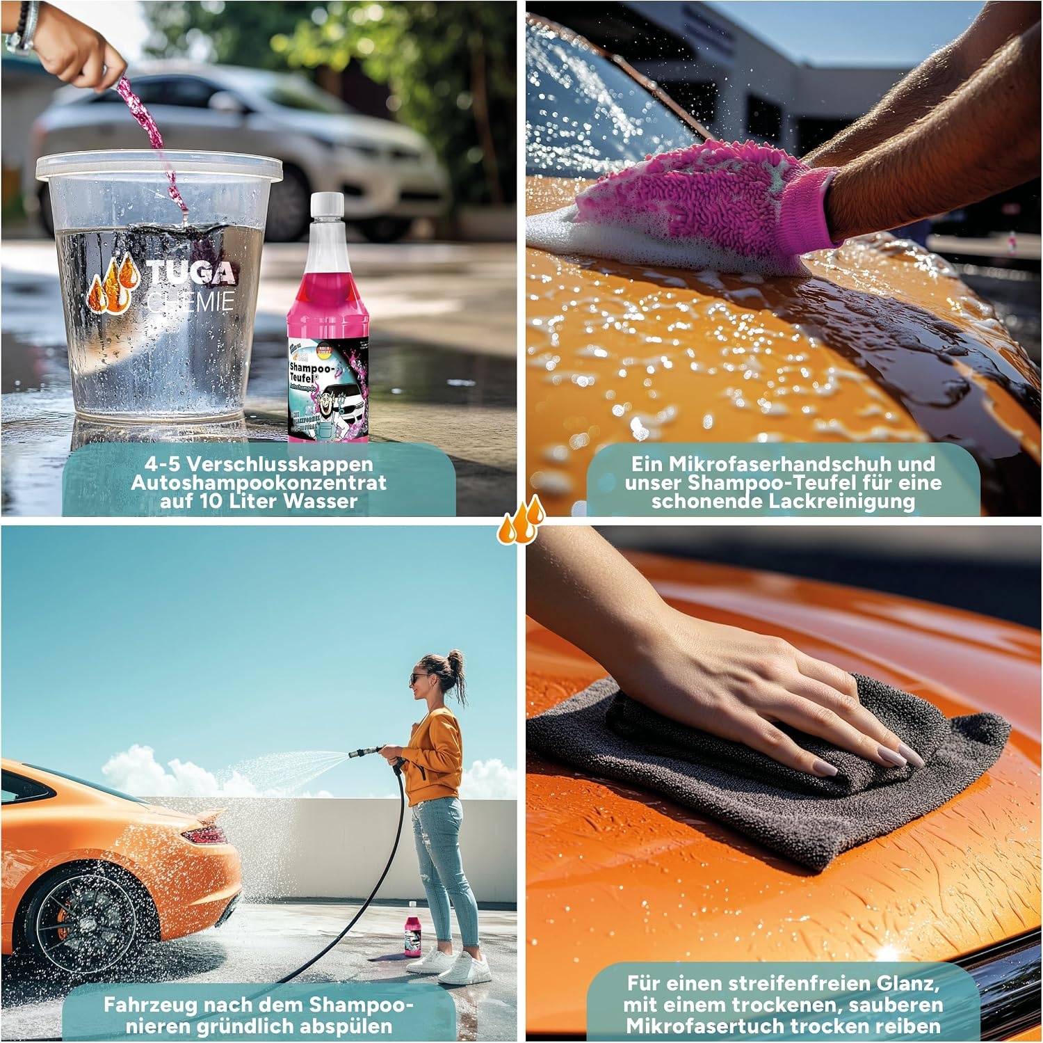 image:imageTUGA Chemie ShampooTeufel Autoshampoo Konzentrat Lackschonend 5L Kanister