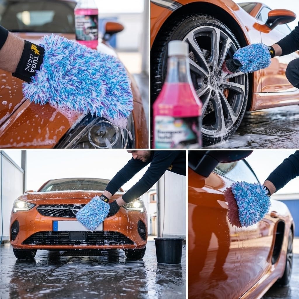 image:imageTUGA Chemie ShampooTeufel Waschhandschuh Mikrofaser