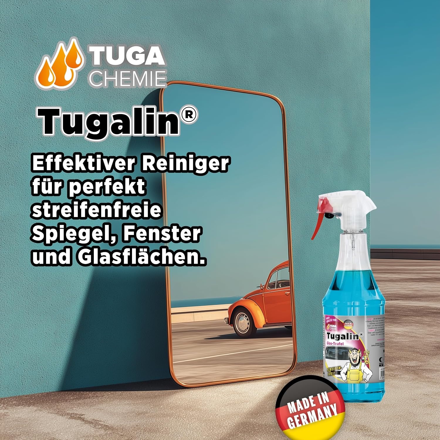 image:imageTUGA Chemie Tugalin Glasreiniger Auto 5 L Kanister Made in Germany5 l 1er Pack