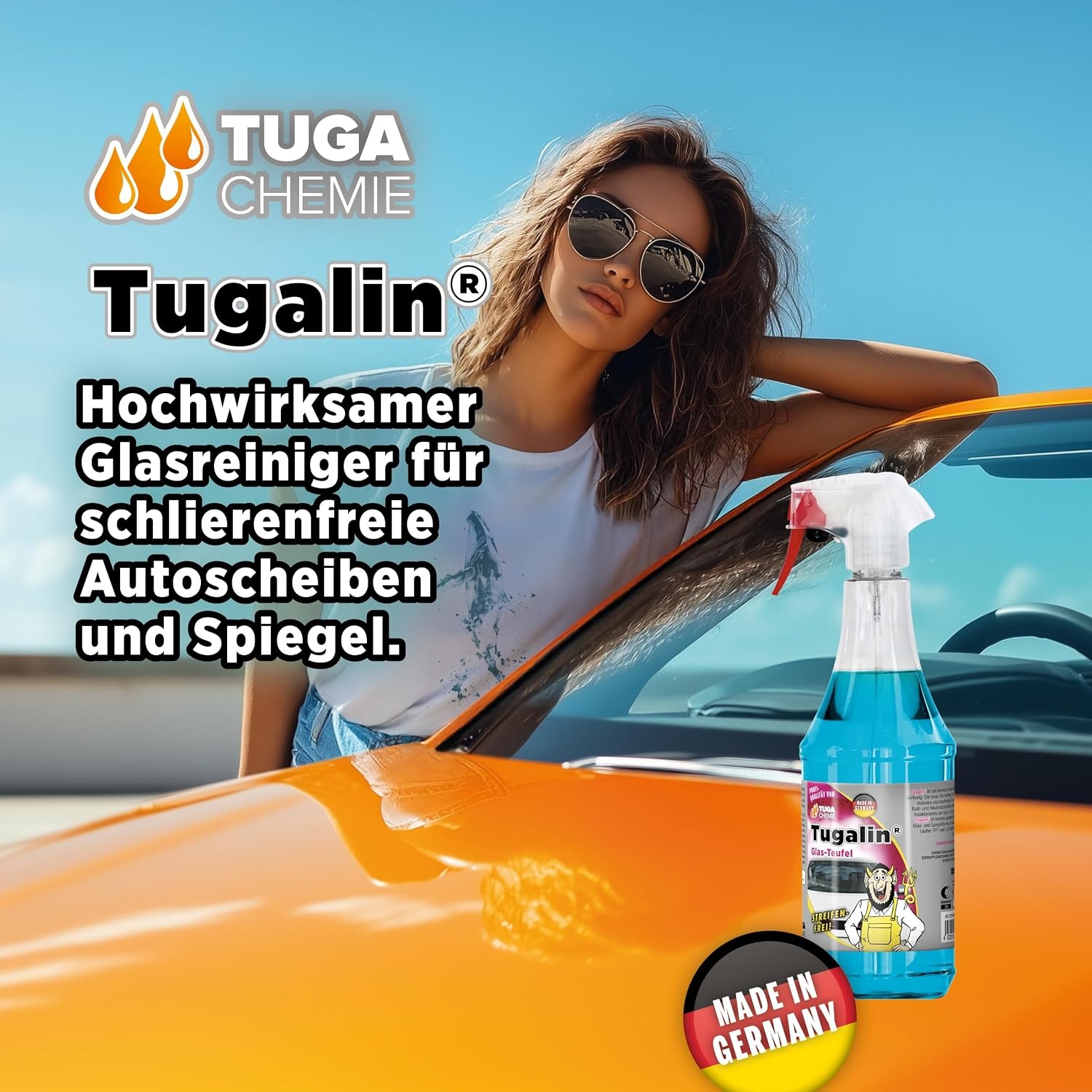image:imageTUGA Chemie Tugalin Glasreiniger Auto 5 L Kanister Made in Germany5 l 1er Pack