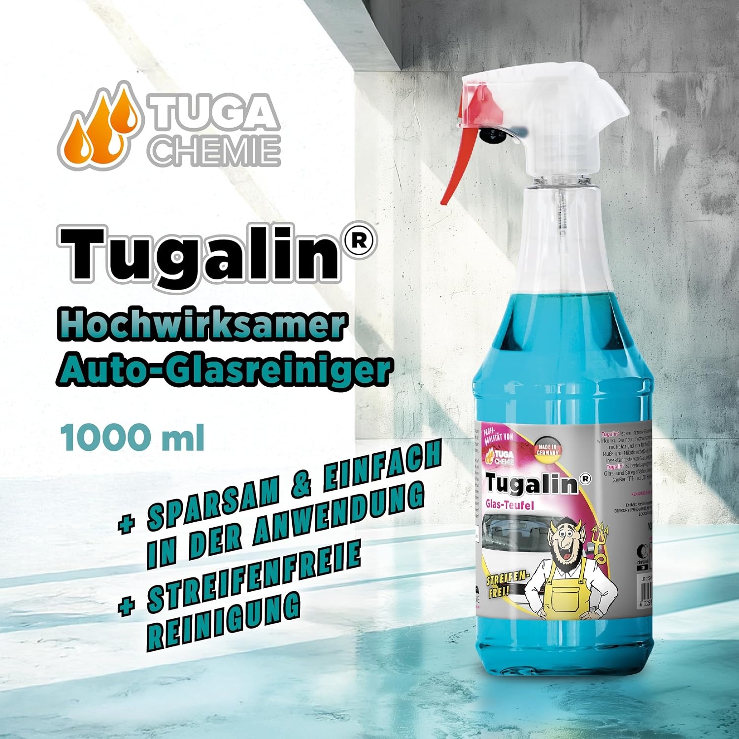 image:imageTUGA Chemie Tugalin Glasreiniger Auto 5 L Kanister Made in Germany5 l 1er Pack