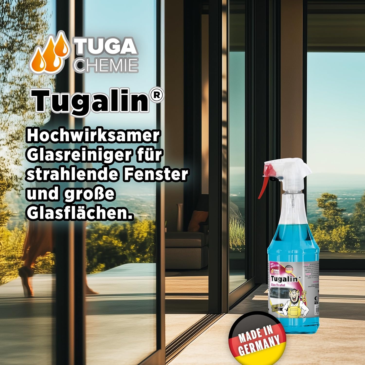 image:imageTUGA Chemie Tugalin Glasreiniger Auto 5 L Kanister Made in Germany5 l 1er Pack