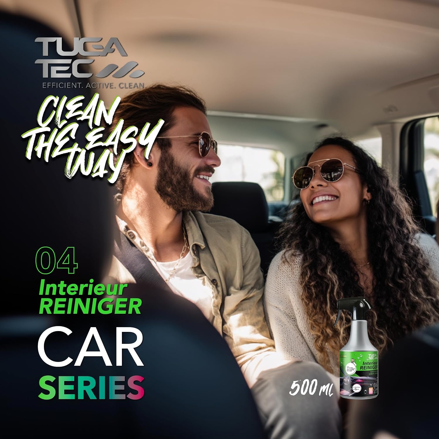 image:imageTUGA TEC Interieur Reiniger Premium 500 mL Innenreiniger fr Auto LKW Bus