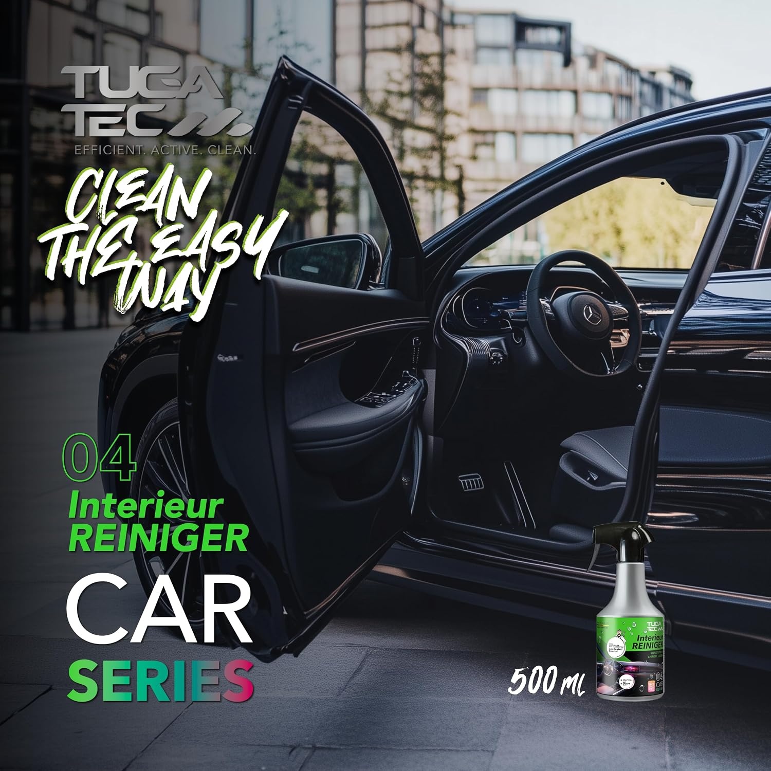 image:imageTUGA TEC Interieur Reiniger Premium 500 mL Innenreiniger fr Auto LKW Bus