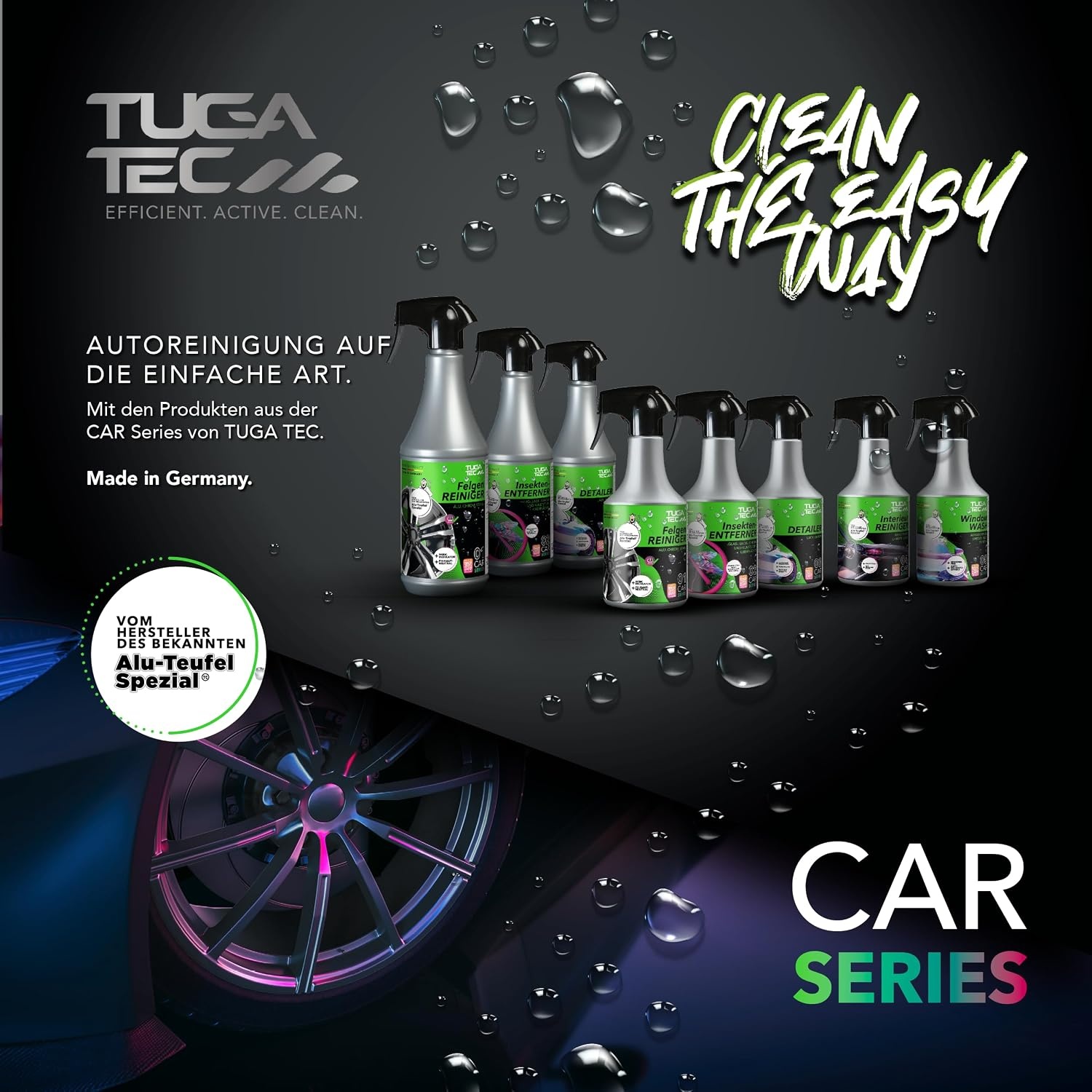 image:imageTUGA TEC Interieur Reiniger Premium 500 mL Innenreiniger fr Auto LKW Bus