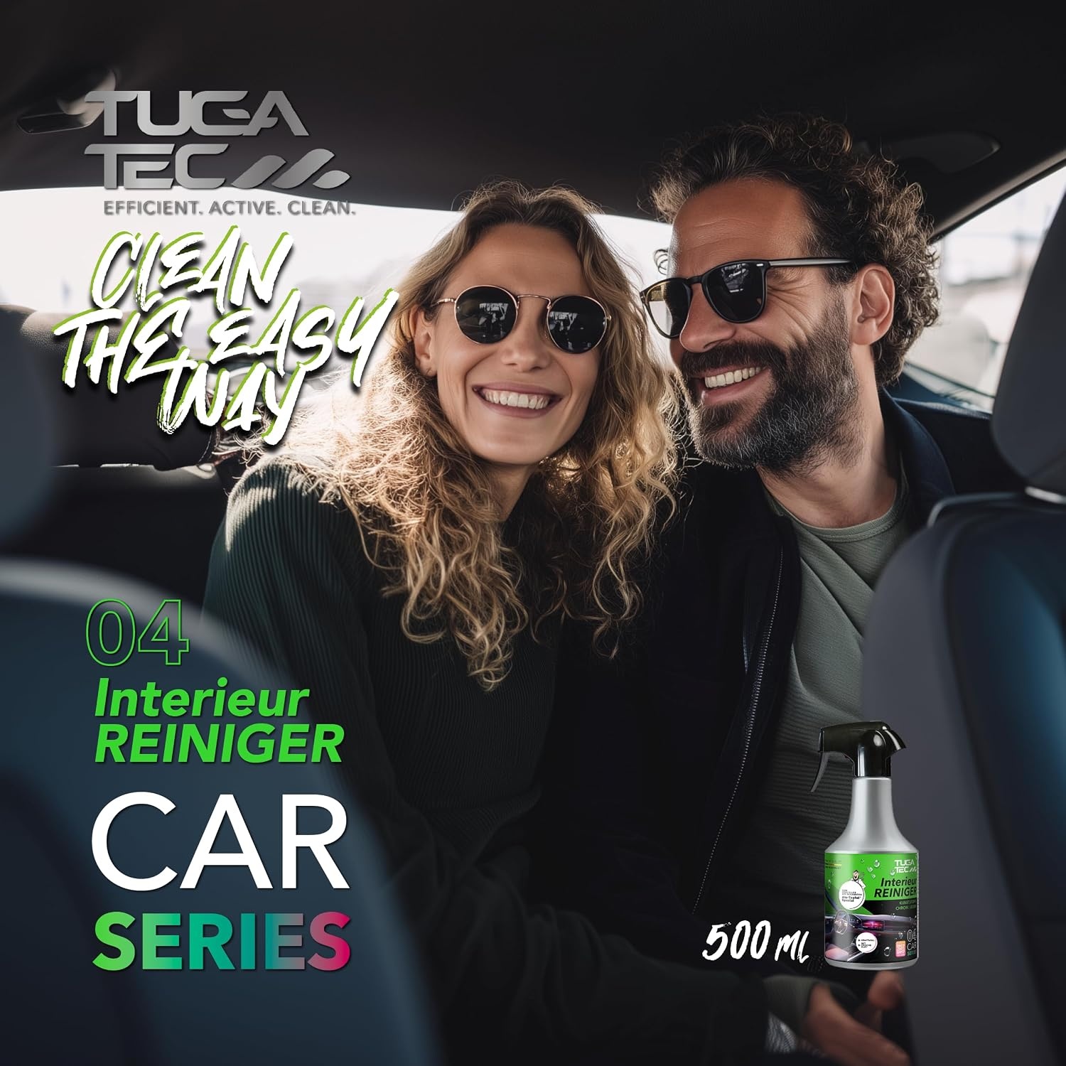 image:imageTUGA TEC Interieur Reiniger Premium 500 mL Innenreiniger fr Auto LKW Bus