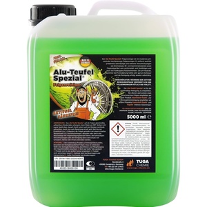 TUGA Chemie Alu-Teufel Spezial Felgenreiniger Grün, 5 L Kanister(5 l (1er Pack))