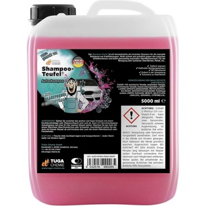 TUGA Chemie Shampoo-Teufel Autoshampoo Konzentrat Lackschonend 5L Kanister